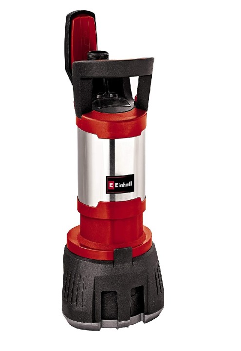 Einhell GE-DP 7330 LL ECO Pompa acque chiare e scure (730 W, portata max 16500 L/h, prevalenza 8,5 m, immersione max 7 m, corpi estranei fino a 30 mm, aspirazione fino a 1 mm, SISTEMA BREVETTATO)